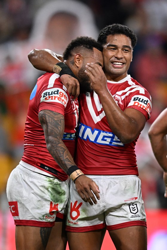 Max Feagai is set to return to the centres against the Sharks.