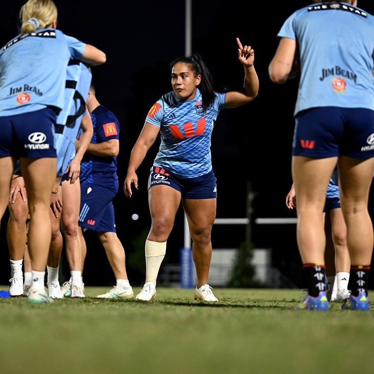 'She's our leader': Taufa ready to set tone for Blues