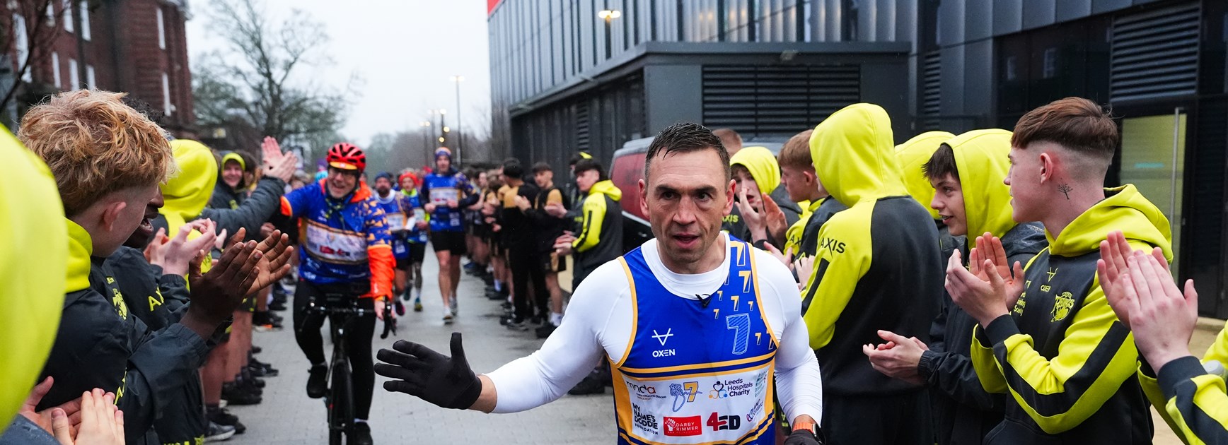 'Truly inspiring': Prince William leads praise for Sinfield after latest fundraising effort