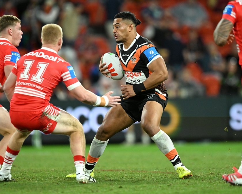 Fonua Pole with the ball.