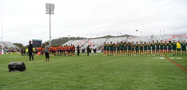 Australian Schoolboys and Schoolgirls ready for PNG