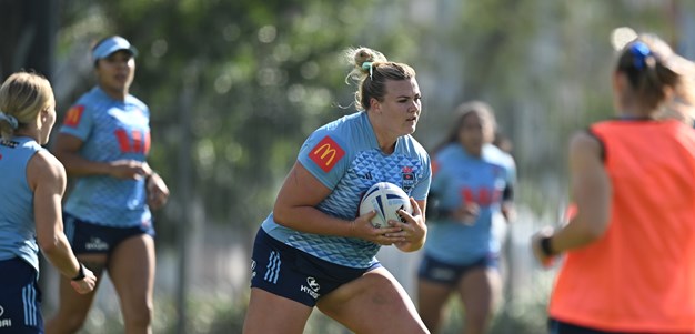 Fronting up: Perseverance pays off as Johnston gets her shot