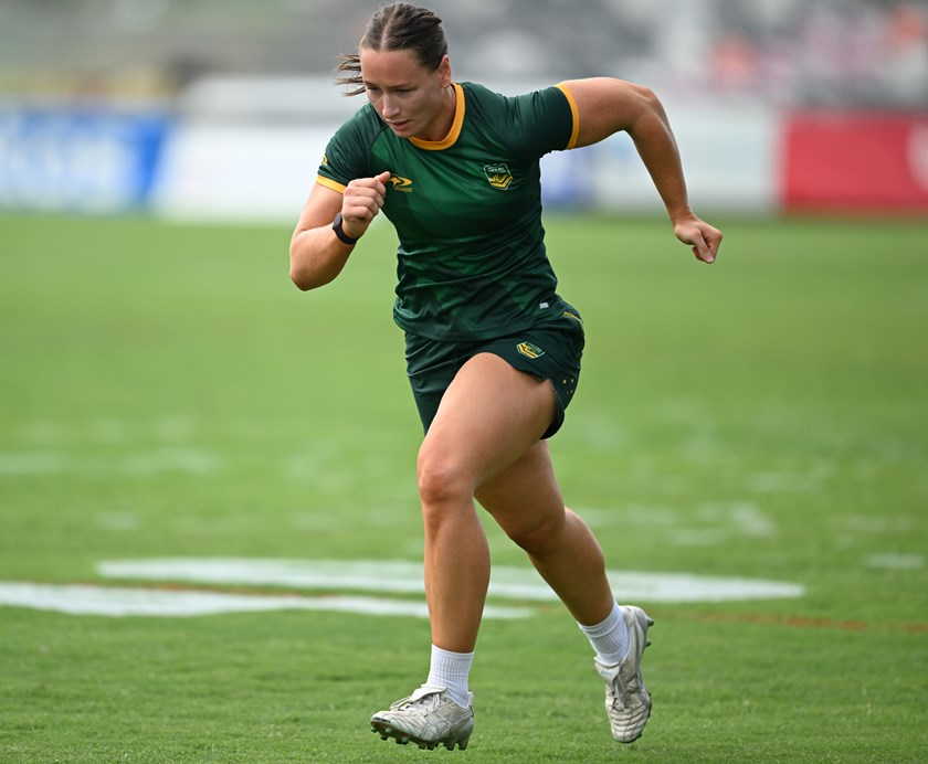 Lillian Yarrow at Prime Minister's XIII training.