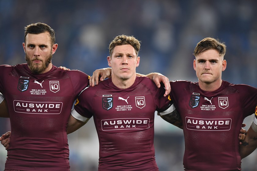 Kurt Mann in the line up during the 2021 State of Origin series.