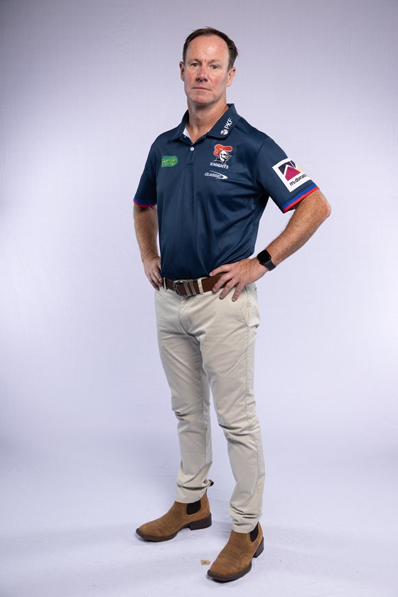 New Knights coach Justin Holbrook is eager to build the foundation for long-term success in Newcastle.