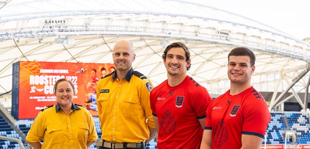 Steep's emotional tribute as Roosters honour first responders