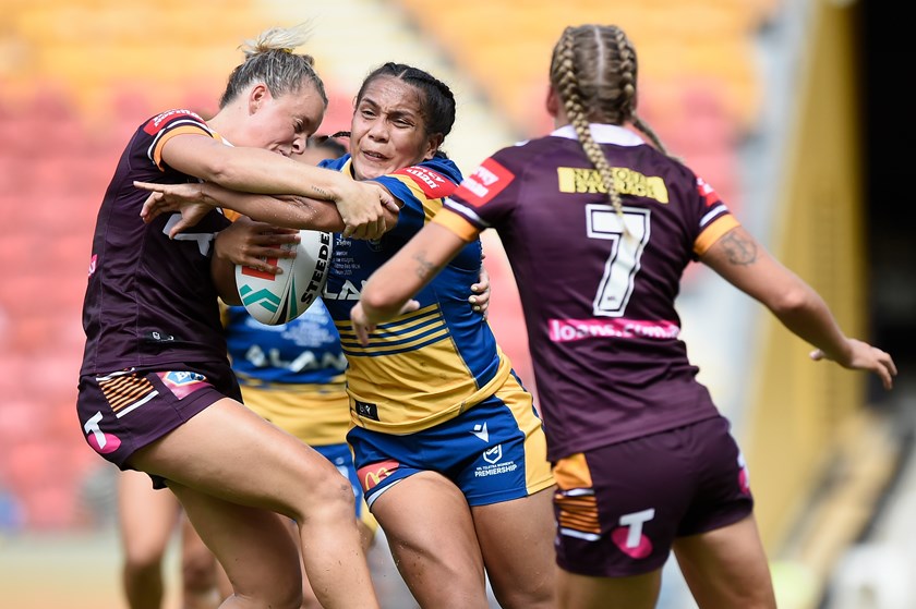 Parramatta Eels captain Simaima Taufa.