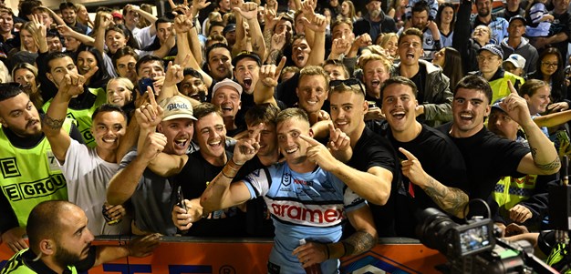 Cronulla legend's video message inspires Stonestreet's debut
