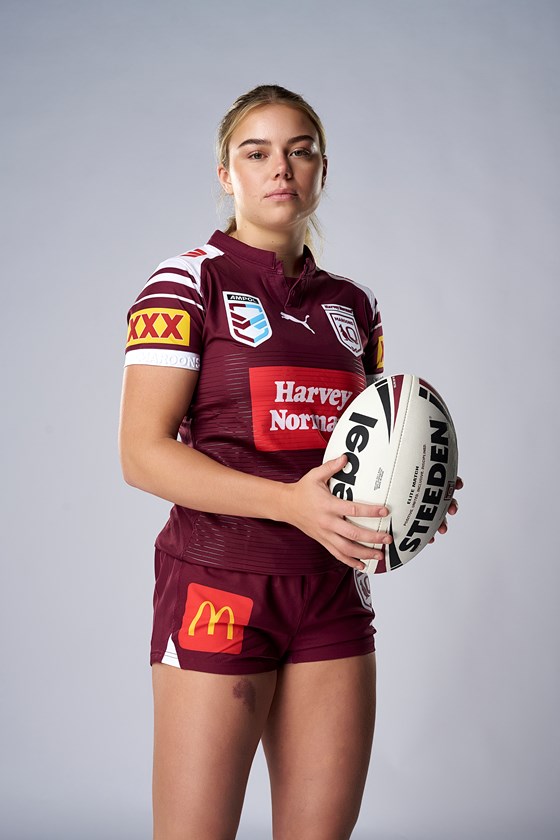 Rory Owen in her Queensland kit.