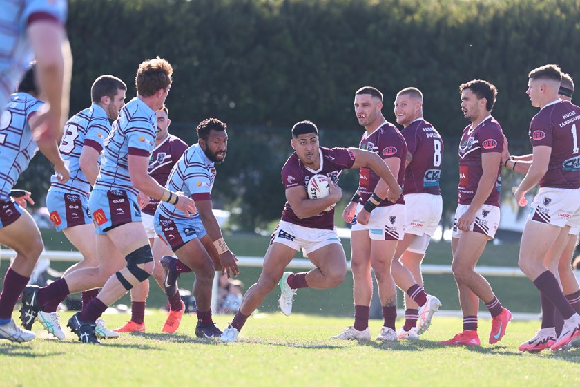 Josiah Karapani started season 2025 with Burleigh Bears.