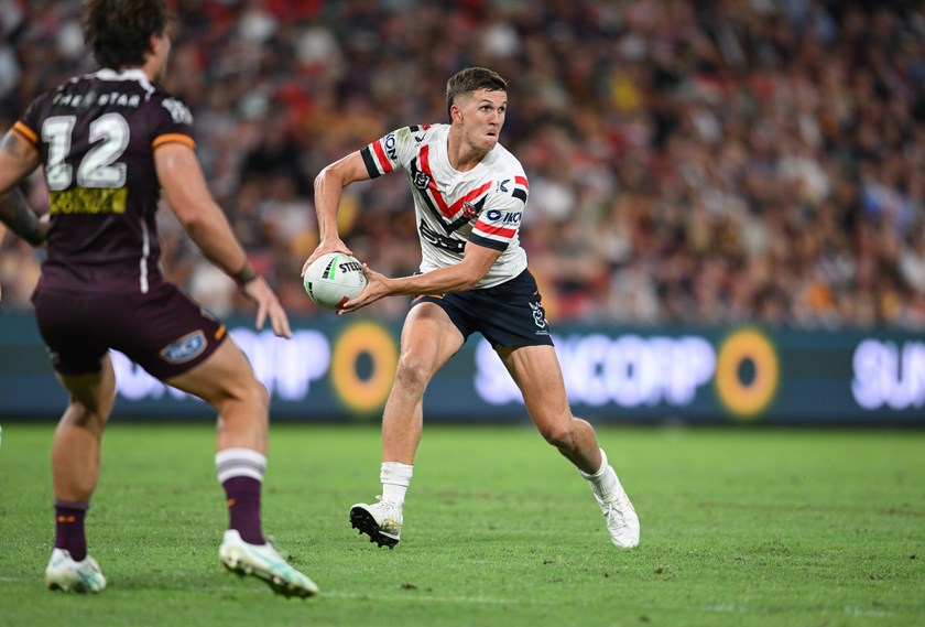 Hugo Savala impressed in his first starting outing as Roosters halfback.