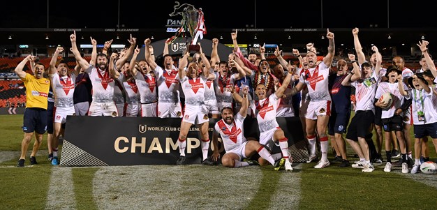 'Get that into you': How Saints upset Panthers to claim world title