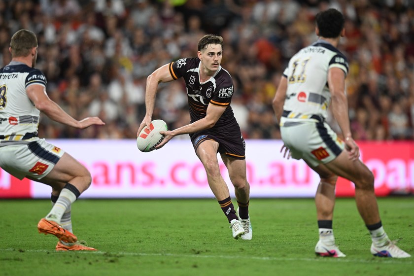 Tom Duffy made his Broncos debut in the close loss to former club the Cowboys in Round 6.