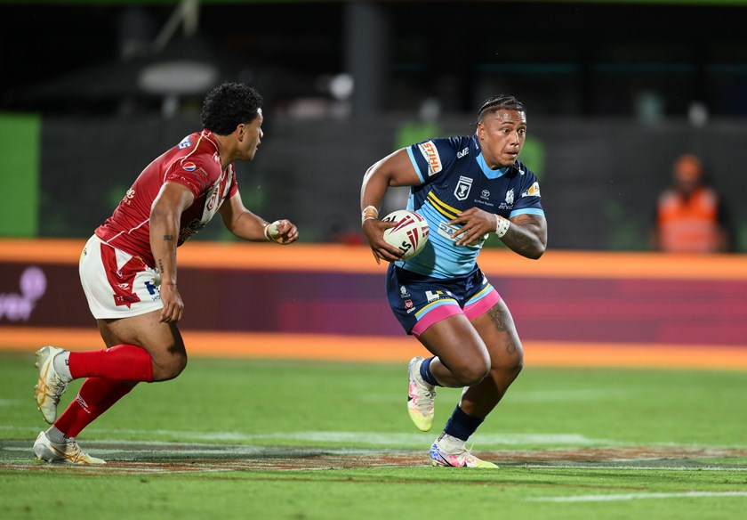 Tesi Niu was the Duncan Hall Medal winner as player of the match in the Hostplus Cup grand final.