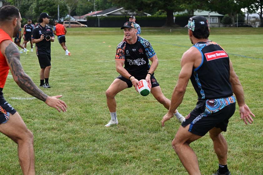 Jack Wighton in All Stars camp.