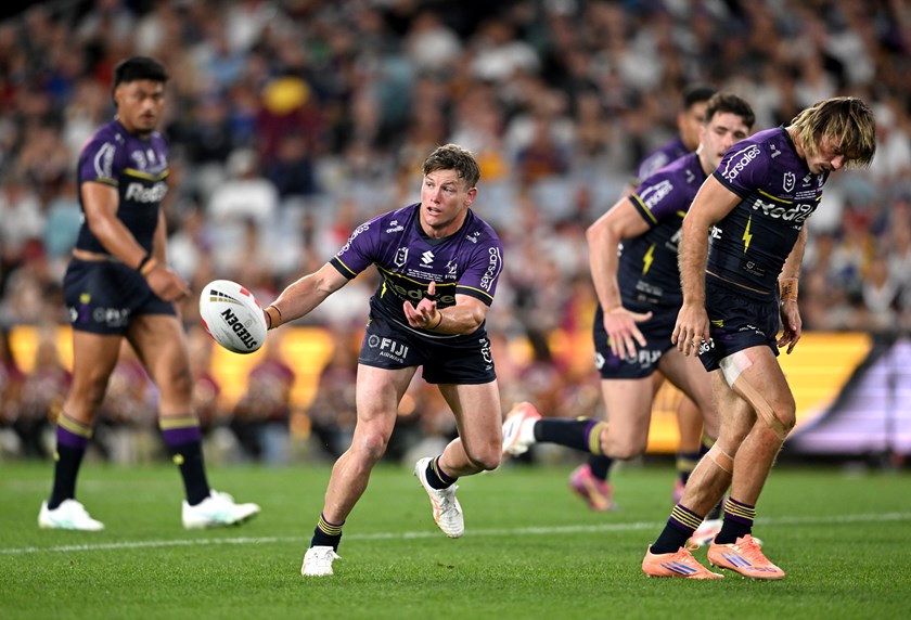 Harry Grant in action for the Storm.