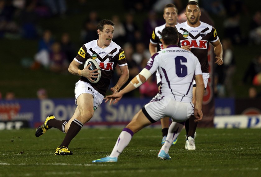 David Simmons' double helped the Panthers upset the Storm in 2013.