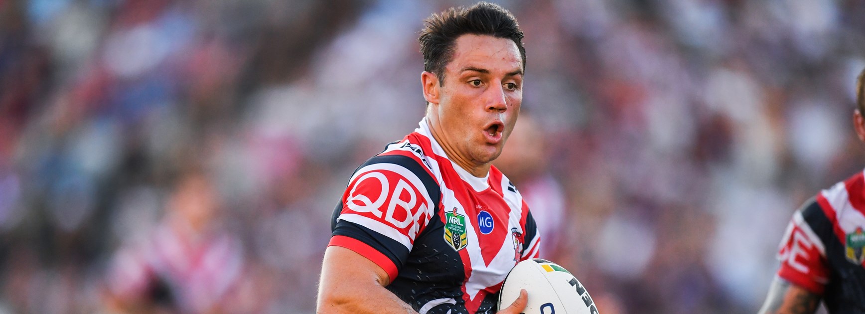 Roosters halfback Cooper Cronk.