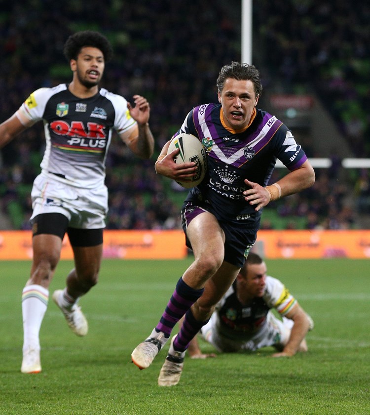 Storm halfback Scott Drinkwater.