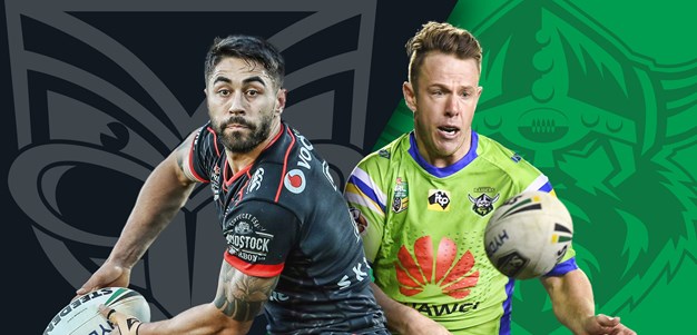 Warriors v Raiders: Late Warriors re-shuffle, Raiders unchanged