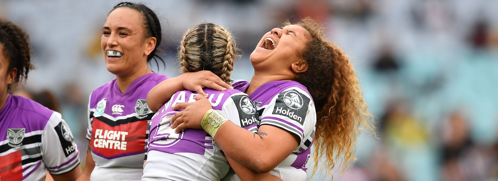 Alice Vailea during her debut for the Warriors.