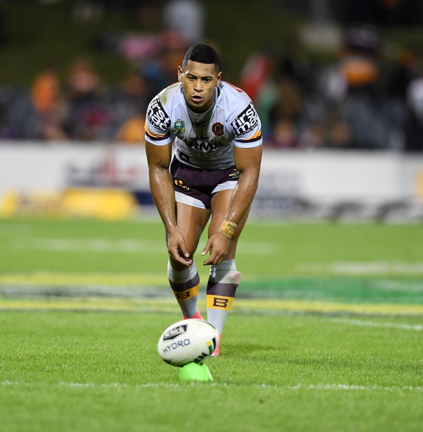 Broncos winger Jamayne Isaako.