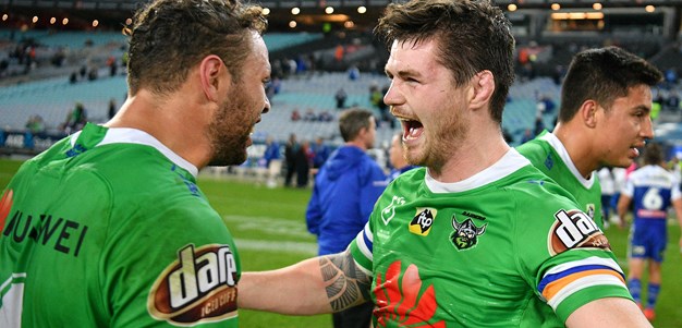 Bateman back with a bang as Raiders scrape past Bulldogs