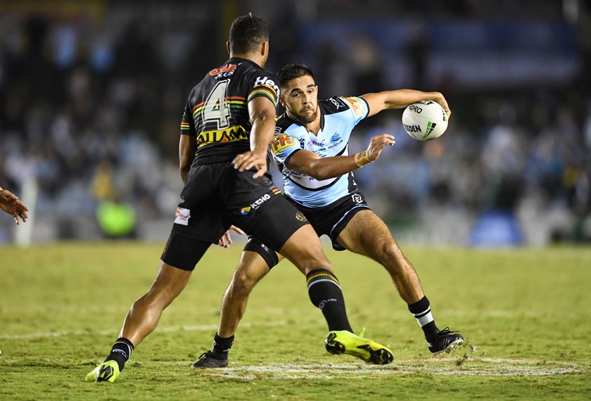 Sharks fullback William Kennedy.