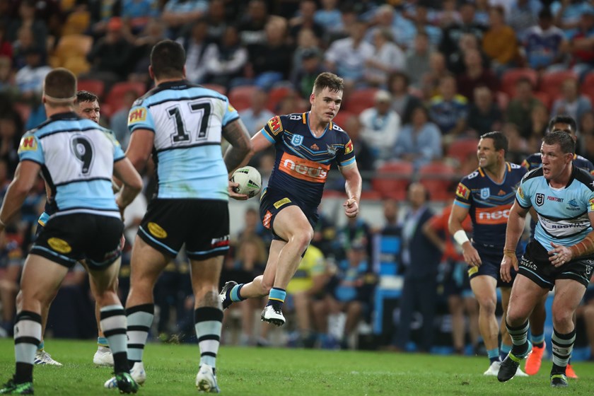 Titans five-eighth AJ Brimson.