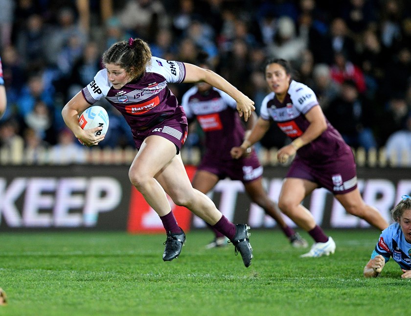 Broncos, Maroons and Jillaroos forward Chelsea Lenarduzzi.