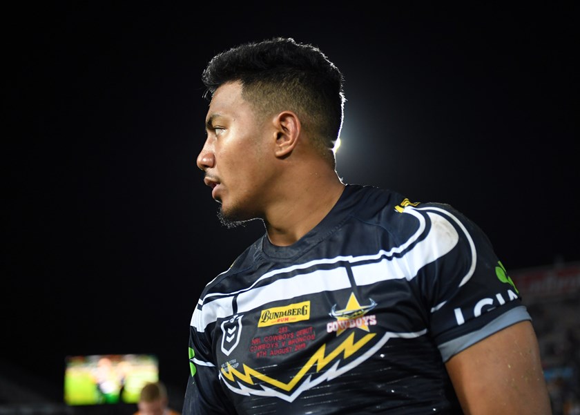 North Queensland prop Peter Hola.