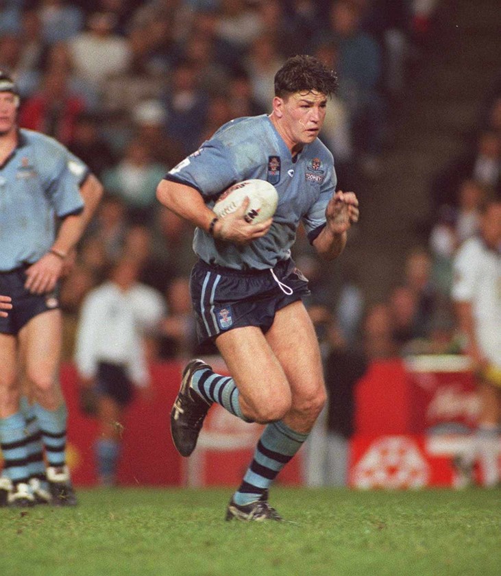 Mark Carroll was part of a powerful Blues pack that was expected to dominate the '95 series.
