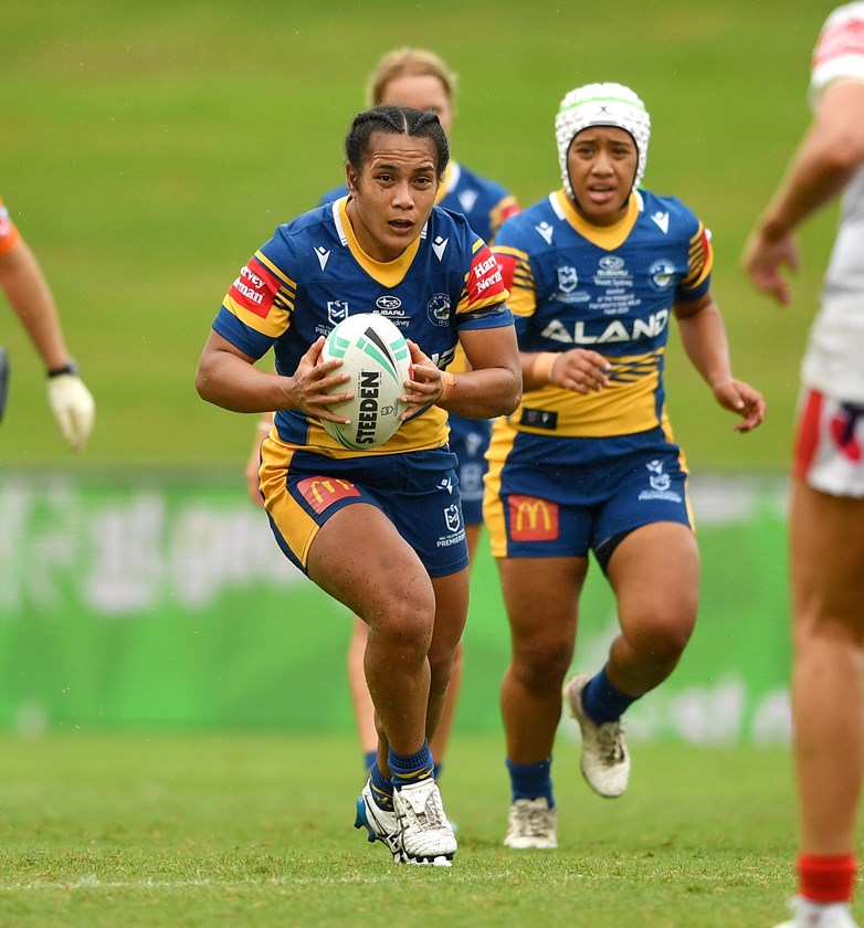 Eels captain Simaima Taufa.