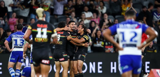 Panthers ease past improved Bulldogs to remain unbeaten