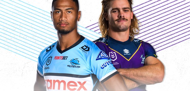 Sharks v Storm: Hynes, Rudolf ruled out; Visitors unchanged