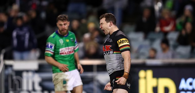 Happy 100th! Panthers win big for Edwards in milestone game