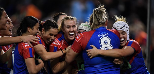 Knights upset Broncos to record maiden NRLW win
