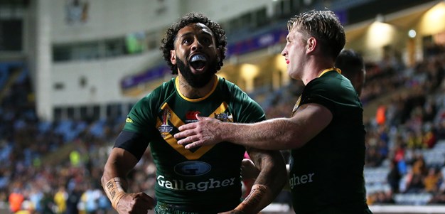 Flying 'Foxx' to the four as Kangaroos smash Scotland