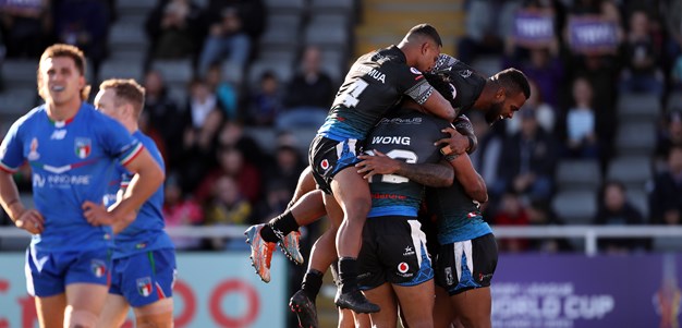 Kikau, Sivo power Fiji to dominant win over Italy
