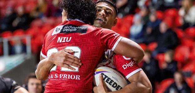 Tupou's triple takes Tonga past brave Wales outfit