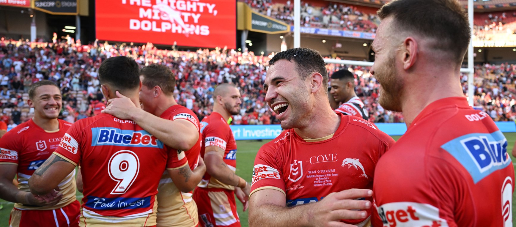 Best photos from The Dolphins' first ever game