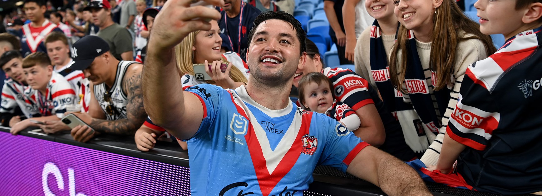 Say Cheese! Rooster booster Brandon ready to rumble