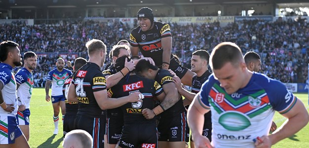Panthers one step closer to history after powering past Warriors