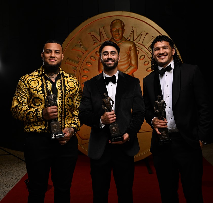 Warriors stars Addin Fonua-Blake, Shaun Johnson and Dallin Watene-Zelezniak were named in the 2023 Dally M team of the year