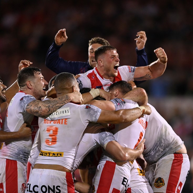 Golden field goal lifts St Helens to World Club Challenge title