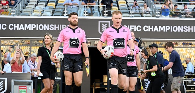 Match Officials: Pacific Championships Week 2