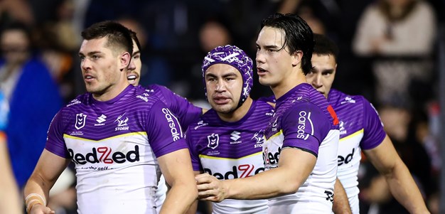 Storm overpower Wests Tigers to close in on minor premiership