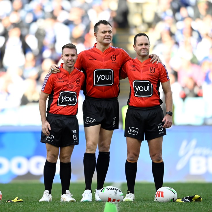 NRL Match Officials: Round 19