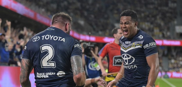 Feldt hat-trick catapults Cowboys into top four contention