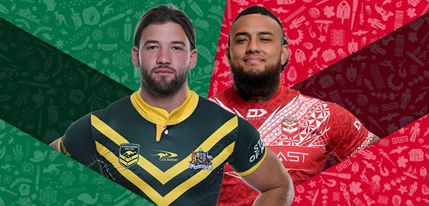 Kangaroos v Tonga XIII: Koloamatangi a late in; Debut for Smith